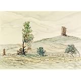Brangwyn's Mill, Winchelsea, Sussex, by Adrian Hill (Print On Demand)