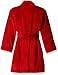 Komar Kids Boys' Velvet Fleece Solid Red Robe