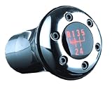 GP-Lux-Shifter im GP-Design, mit Rot beleuchteten Schaltschemen. Universell verwendbar f�r nahezu alle Fahrzeuge ohne R�ckw�rtsgangarretierung.