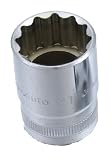 Pro-Auto 1/2"(12.7)DR.ウェーブソケット(ミリ)12PT 24mm 0141240