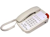 Royal Pacific 852019 PH series 2 Line Flat Hotel Phone - 10 Memory