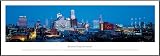 Kansas City, Missouri - Panoramic Print - Framed Poster