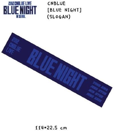 CNBLUE 2012 "N 12 ŒŽ Seoul concert Goods (BLUE NIGHT IN SEOUL) TM cheer towel