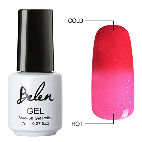 Belen Chameleon Temperature Colour Changing Gel Polish Soak Off Nail Art Varnish
