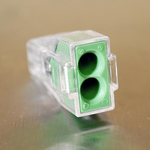 Wago 773-112 2 Conductor Ground Wall Nuts, 100 Pack