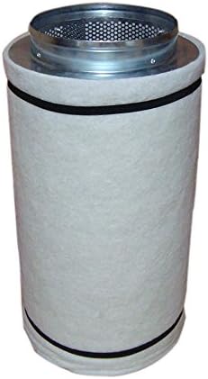 VegieMaster Hydroponic Activated Carbon Air Filter Odor Removal Control, 4 by 12-inch