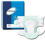 Tena SUPER Adult Diapers, Size Large, Full case of 56 Briefs (146-3579)