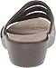 crocs Women's 14706 Rhonda Wedge Pump,Espresso/Mushroom,7 M US