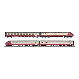Trix HO Scale Diesel Class RAm TEE I Express Railcar Train Swiss Federal Railways SBB/CFF/FFS (Era III Trans Europ Express Scheme, red, cream) - Sound  and  DCC/Selectrix Equipped