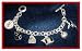 Chicago White Sox World Series Sterling Charm Bracelet