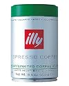 illy Espresso Decaf Coffee Beans, Medium Roast, 8.8 oz Can