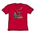 Superman - Breaking Chains - Youth Red S/S T-Shirt - For Boys