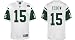 Tim Tebow #15 New York Jets Mens White Reebok Replica Football Jersey - Mens Size XL (52) - 100% Sewn - Free Shipping!!