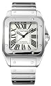 Cartier Men's Santos 100 XL Stainless Steel Automatic Watch #W200737G
