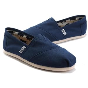  Sells Toms Shoes on Casual Flats Toms Canvas Navey Blue Women Shoes Us Sz 6  Toys   Games