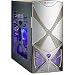 Xion II Silver ATX Mid-Tower Case with Clear Side Front USB and Audio Ports and 450-Watt Power Supply