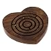 RoyaltyLane Wooden Puzzle Game - Handmade Heart Shape Labyrinth Game Toy - Birthday Gift Idea - 4" x 4" RS.257.00