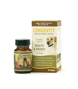 Wapiti Labs Dog Longevity 30 Count Tablet