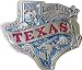 Mens TEXAS FLAG Alternative Retro Metal Belt Buckle