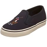 Polo by Ralph Lauren Little Kid/Big Kid Orion Zip Boot,Black Tumbled Leather,6 M US Big Kid