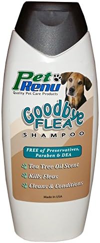 Pet Renu PR-200-16 Goodbye Flea Shampoo, 16 oz