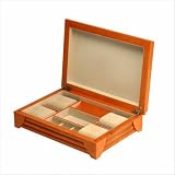 Milano Jewelry / Watch Box in Paprika