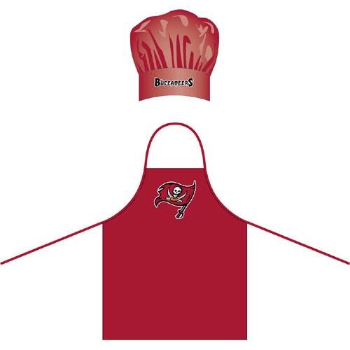 Tampa Bay Buccaneers Nfl Barbeque Apron And Chefs Hat