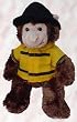 Fireman Outfit fits Webkinz L'il Kinz, Ty Beanie Babies, Fluff Factory and Teenies Teddies