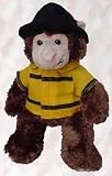 Fireman Outfit fits Webkinz L'il Kinz, Ty Beanie Babies, Fluff Factory and Teenies Teddies