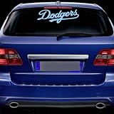 DODGER BASEBALL Giant 18 Blue Vinyl Sticker/Decal (Dodger Fan,Game}