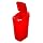 NST Nine Stars DZT-33-1R Infrared Touchless Automatic Motion Sensor Lid Open Trash Can, Red, 8.7-Gallon