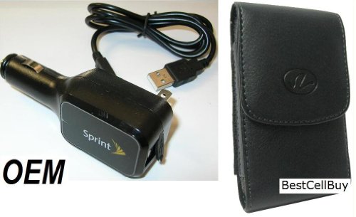 OEM Car Vehicle + Wall Home Charger + USB Data Sync Cable + Vertical Leather Case Cover Pouch for Boost Mobile BlackBerry Style 9670 - Alltel BlackBerry Style 9670 - Verizon Pantech Jest 2 Cell Phone OEM Car Vehicle + Wall Home Charger + USB Data Sync Cable + Vertical Leather Case Cover Pouch for Boost Mobile BlackBerry Style 9670 - Alltel BlackBerry Style 9670 - Verizon Pantech Jest 2 Cell Phone