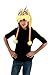 Dr. Seuss Lorax Costume Hoodie Hat for Adults & Kids - Polyester Shell with Faux Shearling Beard & Mustache
