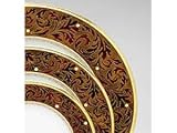 Noritake 4819221 Masters - Xavier Gold Handled Hostess Tray 10.75-in.