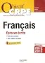 Fran�ais : Epreuve �crite d'admissibilit�