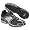 Black/Silver : D Width