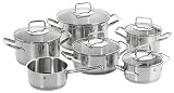 WMF 768066380 Kochtopf-Set 6-teilig Trend