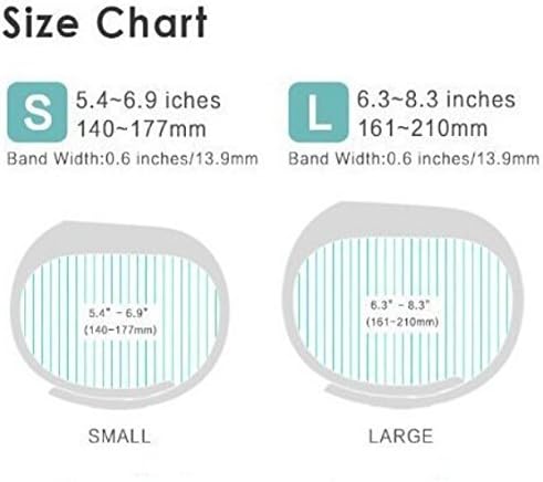 Happycoco Replacement Band with Clasp for Fitbit Flex , Band only no tracker included