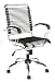 Euro Style Bungie J-Arm High Back Office Chair, Black