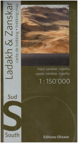 City Travel Guides Discounted  Livres : Carte - Ladakh-Zanskar (Sud)