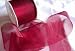Organza Schleifenband, 25 Meter, weinrot -91228-