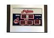 Cleveland Indians Scoreboard Desk Clock 6.5"x9" Scoreboard Desk Clock- Cleveland Indians - MLB Baseball Fan Shop Sports Team Merchandise