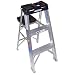 Werner 373 300-Pound Duty Rating Aluminum Stepladder, 3-Foot