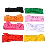 8個入り 女性 女の子 ヨガスポーツ汗止めバンド ヘッドバンド 弾性 ヘアバンド アクセサリー
