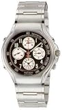 YEMA by Seiko of France Men's FLYGRAF Silver-tone Alarm-Chronograph Watch. Model: YE969