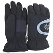 Gants de ski thermiques super chauds pour enfants, avec rembourrage thermique Thinsulate et paumes antid�rapantes (3M 40g) (4-8 ans) (Rose de b�b�)
