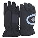 Superb quality heavy duty skiing gloves. Water resistant ski-ing gloves with Thermal Warmth Thinsulate Insulation. Microfibres have more surface area to trap more warm air and insulate better than large fibres of other insulations. Adjustable strap. Fibre contents for outer 100% nylon, inner 100% polyester.