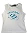 Next Concept - Girls Screen Painted Tank, White, Fuschia