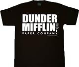 The Office Dunder Mifflin INC Paper Company Logo T-shirt Tee