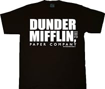 The Office Dunder Mifflin INC Paper Company Logo T-shirt Tee